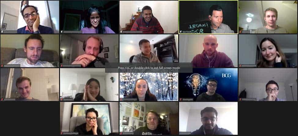 BCG video call virtual magic show