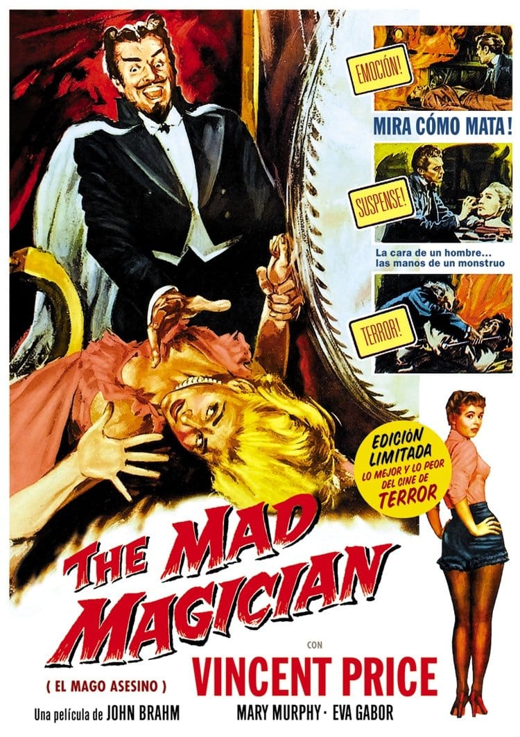 Mad Magician 1954 poster