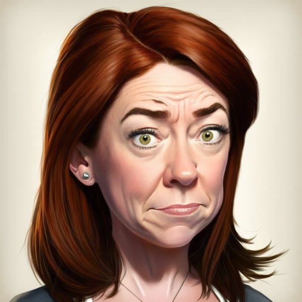 alyson Hannigan caricature