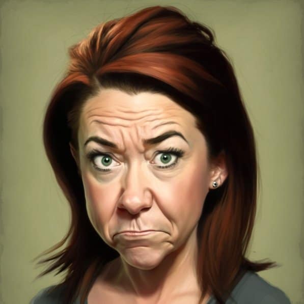 alyson Hannigan caricature