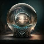 crystal ball psychic scry magic crystal ball