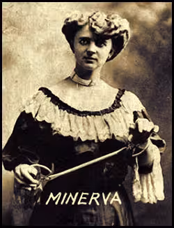 Minerva Queen of Mystery female magician